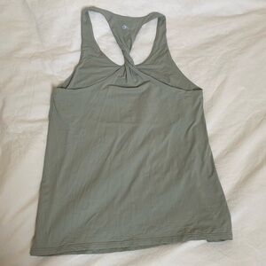 ALO YOGA Don’t Get It Twisted Tank Color Limestone Size XS